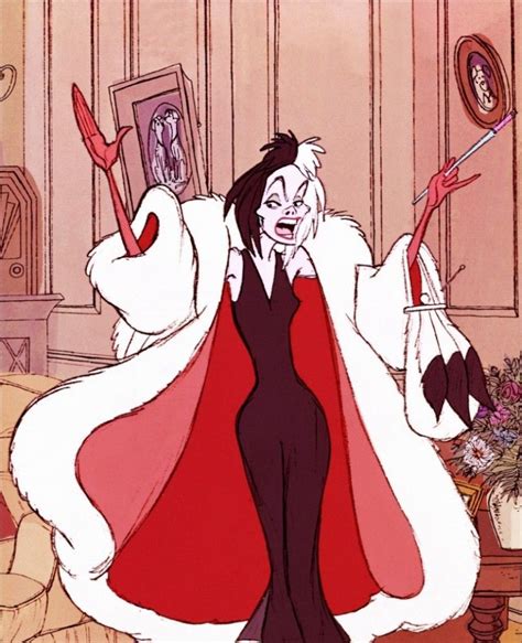 Cruella De Vil Hair Thebarefootchampcom Evil Disney Disney Animation Disney Villains