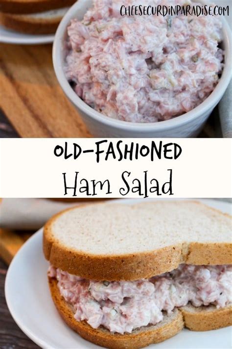 Old Fashioned Ham Salad Is A Delicious Way To Use Leftover Ham To Enjoy