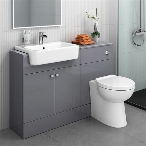 Get great deals on ebay! Modern Bathroom Toilet and Furniture Storage Vanity Unit ...