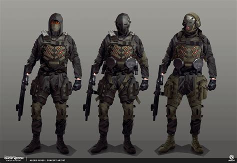 Artstation Ghost Recon Breakpoint Pmc Research Alexis Rives