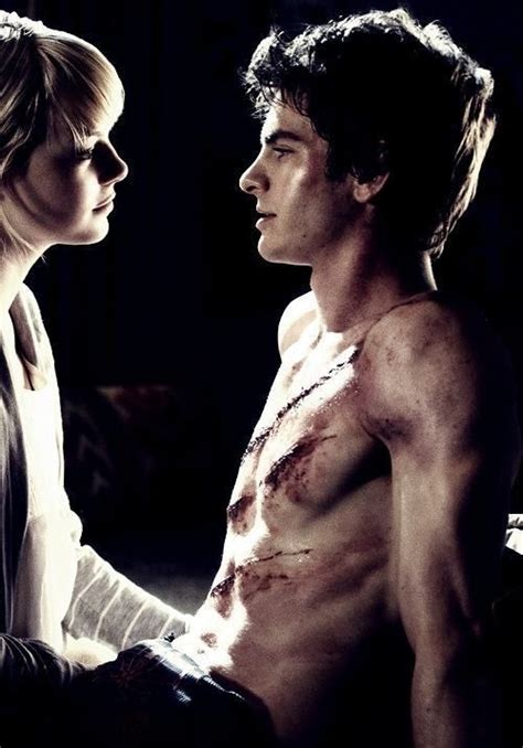 Andrew Garfield And Emma Stone In The Amazing Spider Man Andrew