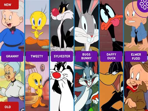 Looney Tunes Characters Old Vs New By Mnwachukwu16 On Deviantart
