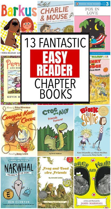 13 Fantastic Easy Reader Chapter Books Everyday Reading