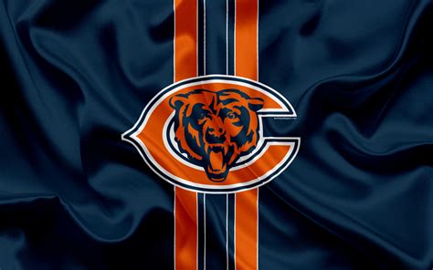 Download Wallpapers Chicago Bears American Football Logo