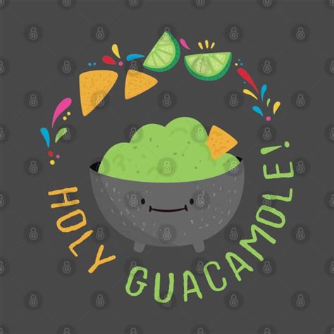 Holy Guacamole Avocado T Shirt Teepublic