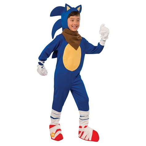 Deluxe Sonic Child Costume Large