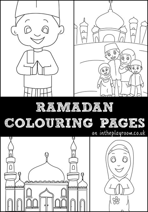 Ramadan Colouring Pages In The Playroom