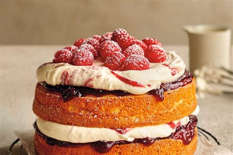 Classic Victoria Sponge Cake Recipe Waitrose Uae And Partners