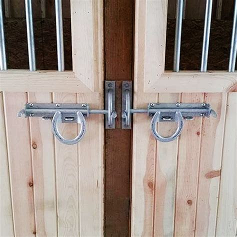 Locking Style Horseshoe Latch Ramm Horse Fencing And Stalls