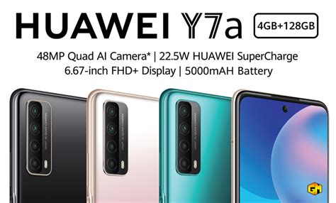 Huawei Y7a Launched In The Ph Gizmo Manila