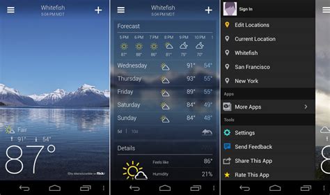 Devices only accept updates when its signature matches the installed app's signature. Yahoo Weather App for Android Gets Overhauled, is Now ...