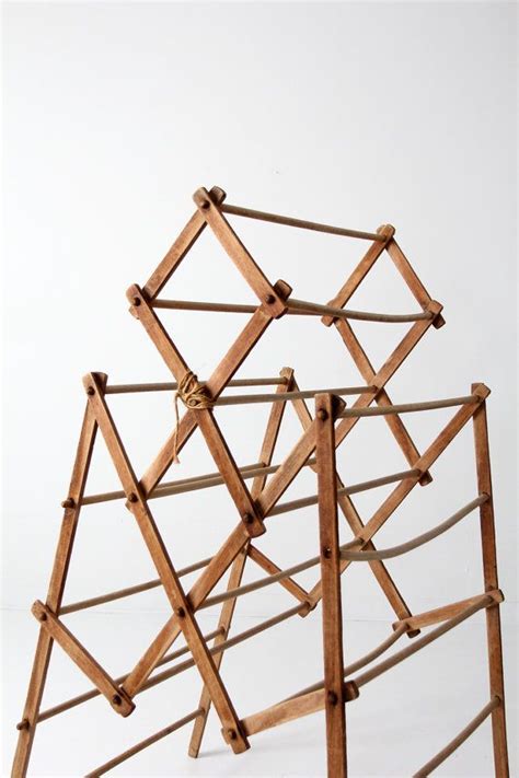 Some wood drying racks can be shipped to you at home, while others can be picked up in store. antique drying rack wood laundry stand clothes dry rack ...
