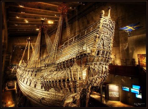This Is The Swedish Warship Vasa It Sank In 1628 And Was Recovered