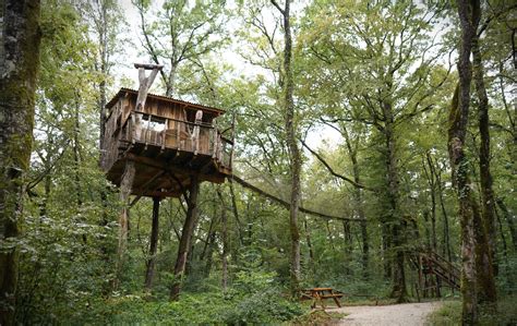 Trappeur Les Cabanes Du Bois Clair Cabane Dans Les Arbres En Bourgogne Franche Comté