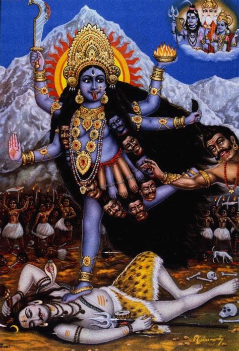 Indian Goddess Kali Kali Goddess Mother Kali