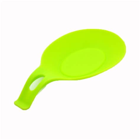 2pcslot Kitchen Heat Resistant Silicone Spoon Rest Utensil Spatula