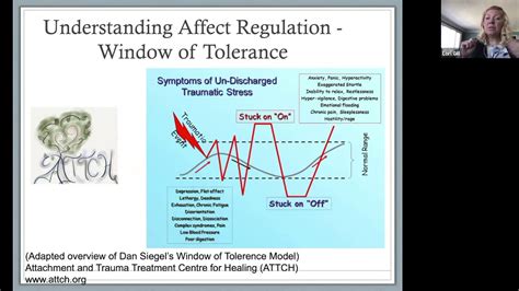 Understanding Affect Regulation Working With The Window Of Tolerance