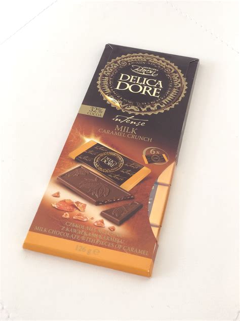 czekolada baron delicadore milk caramel crunch 32 cocoa 126g kawy słodycze chemia