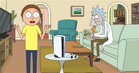 Latest Ps5 Ad Features Rick And Morty And Some Horrible