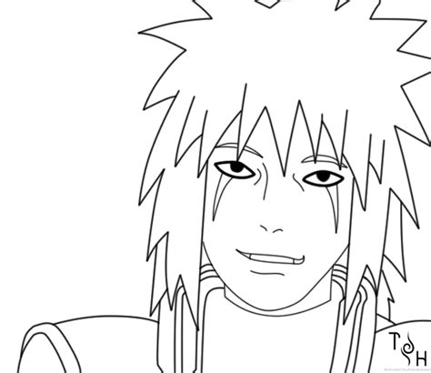 Jiraiya Lineart ~ By Thehunter005 On Deviantart