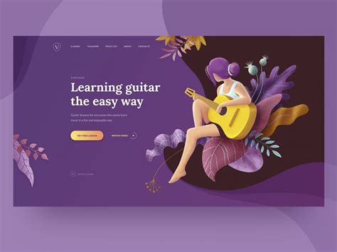 Web Design Inspiration 20 Lovely Landing Pages With Hero Illustrations