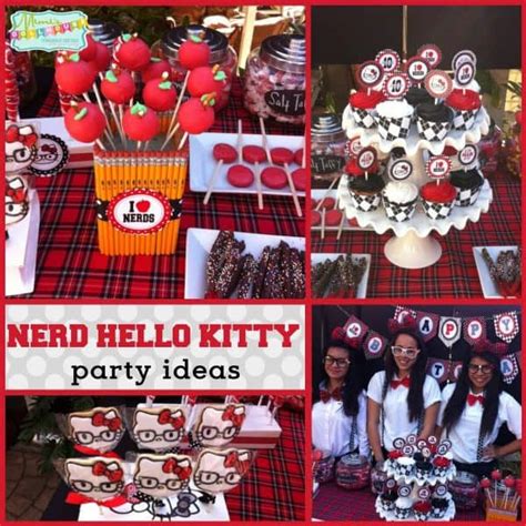 And it's still a popular party theme as well! Nerd Hello Kitty Party Ideas your Tween will Love - Mimi's ...