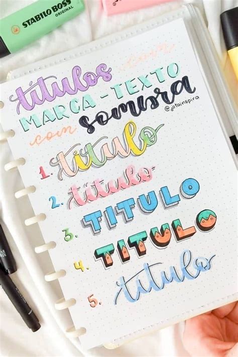 35 Best Bullet Journal Header And Title Ideas For 2020 Crazy Laura In