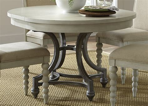 Harbor View Iii Extendable Round Dining Table From Liberty 731 T4254