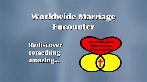 World Wide Marriage Encounter Youtube