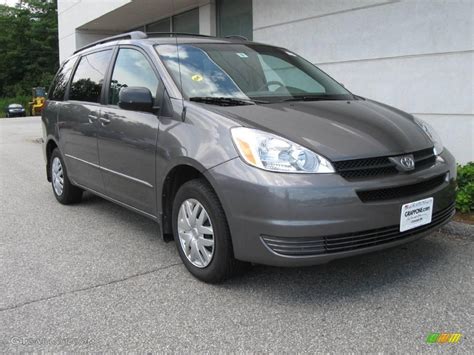 2004 toyota sienna le interiors. 2004 Phantom Gray Pearl Toyota Sienna LE #14366452 | GTCarLot.com - Car Color Galleries