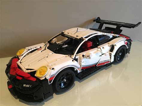 Lego Moc Porsche 911 Rsr Lowered Tiefergelegt By Rb Instructions
