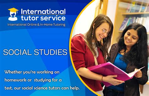 Social Studies International Tutor Services