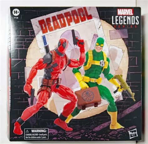 In Hand Hasbro Marvel Legends Deadpool And Bob Agent Of Hydra 2 Pack Sdcc