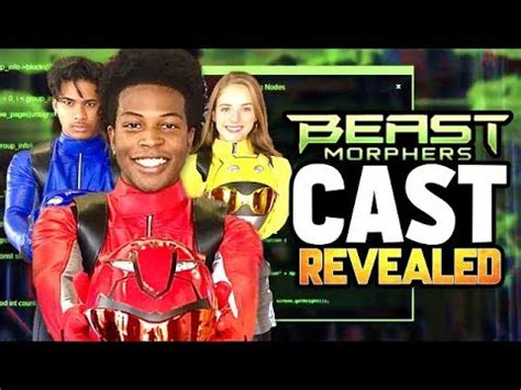 Power Rangers Beast Morpher CAST REVEALED! + Everything ...