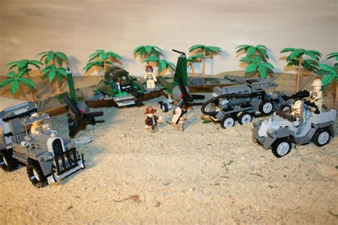 The game covers all three original indiana jones movies relatively closely to their respective story. G.I. Jigsaw: LEGO Indiana Jones