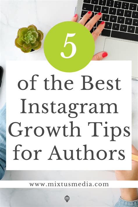 Five Of The Best Instagram Growth Tips For Authors — Mixtus Media