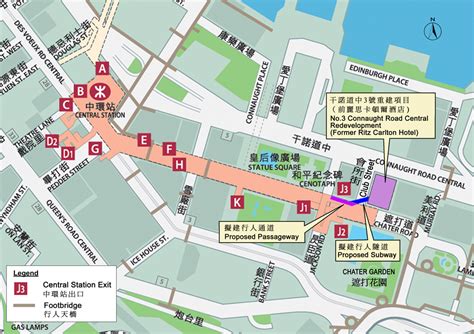 Hong Kong Mtr Central Station Exit Map News Current Station In The Word