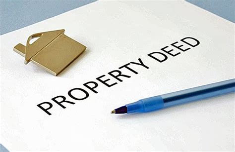 How To Transfer A Real Estate Deed
