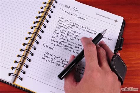 It is the section that people will remember the most, long after they've listened to your song, so artists must know how to convey their message the right way in order to. How to Write Lyrics to a Rap or Hip Hop Song: 11 Steps
