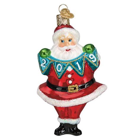 Old World Christmas 40304 2019 Jolly Santa Ornament