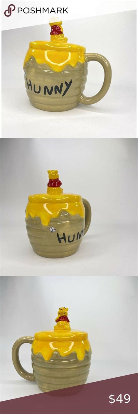 Disney Winnie The Pooh Hunny Honey Pot Jar Mug Honey Pot Disney Winnie The Pooh Jar