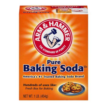 Our laundry, cat litter, toothpastes and personal care products are made with arm & hammer baking soda, delivering the quality you can count on. Arm & Hammer Pure Baking Soda 1 lb. Box - Walmart.com