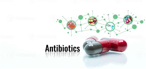 Antibiótico Drogas Prescripción Drogas Antibiótico Cápsula Pastillas