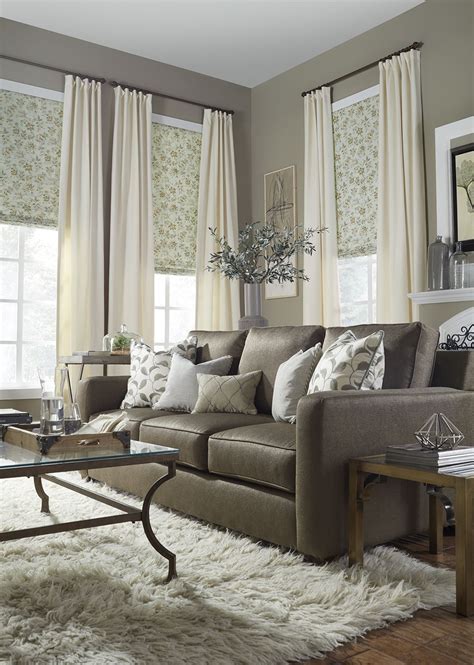 Choosing living room window treatments is an exciting adventure. Simplicity by Design - Fourth Generation by Carole Fabrics ...