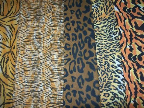 Items Similar To New Animal Print African Safari Fabric Bundles Safari