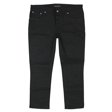 Nudie Jeans Denim Skinny Lin Black Jeans 111539 For Men Lyst