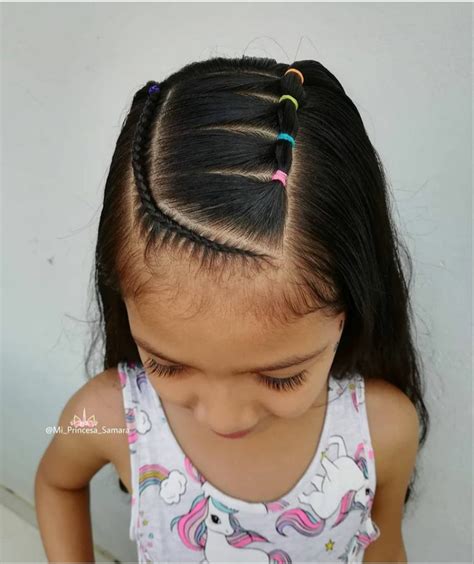 22 Easy Rubber Band Hairstyles For Kids The Glossychic