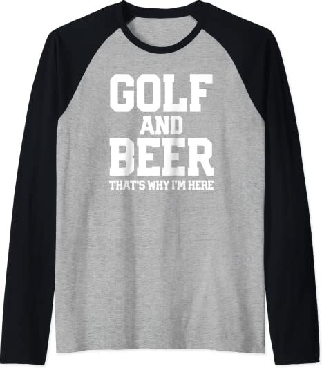 Funny Golf Golfing Beer Party Mens Womens Novelty T Joke