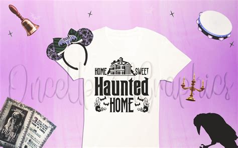 Home Sweet Haunted Home svg Haunted Mansion svg Haunted | Etsy | Custom disney shirts, Haunted ...