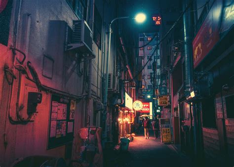 Japan Street Night Wallpapers Top Free Japan Street Night Backgrounds